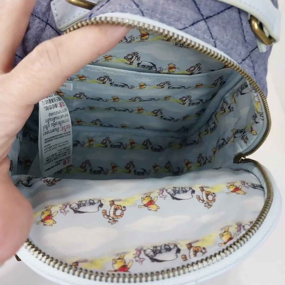 Loungefly Disney Winnie the Pooh Denim‎ Backpack